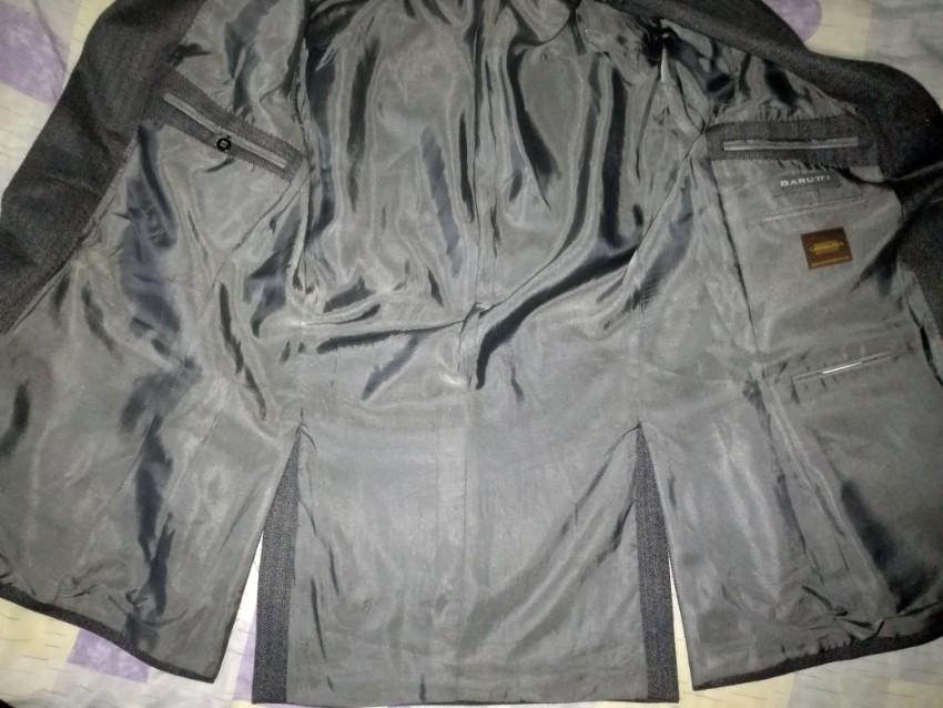 Mario Barutti Wool & Cashmere Herringbone Blazer