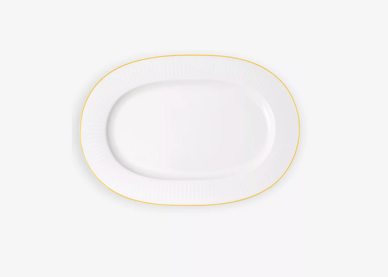 Villeroy & Boch Château Septfontaines Bone-Porcelain Oval Plate, 41.5cm
