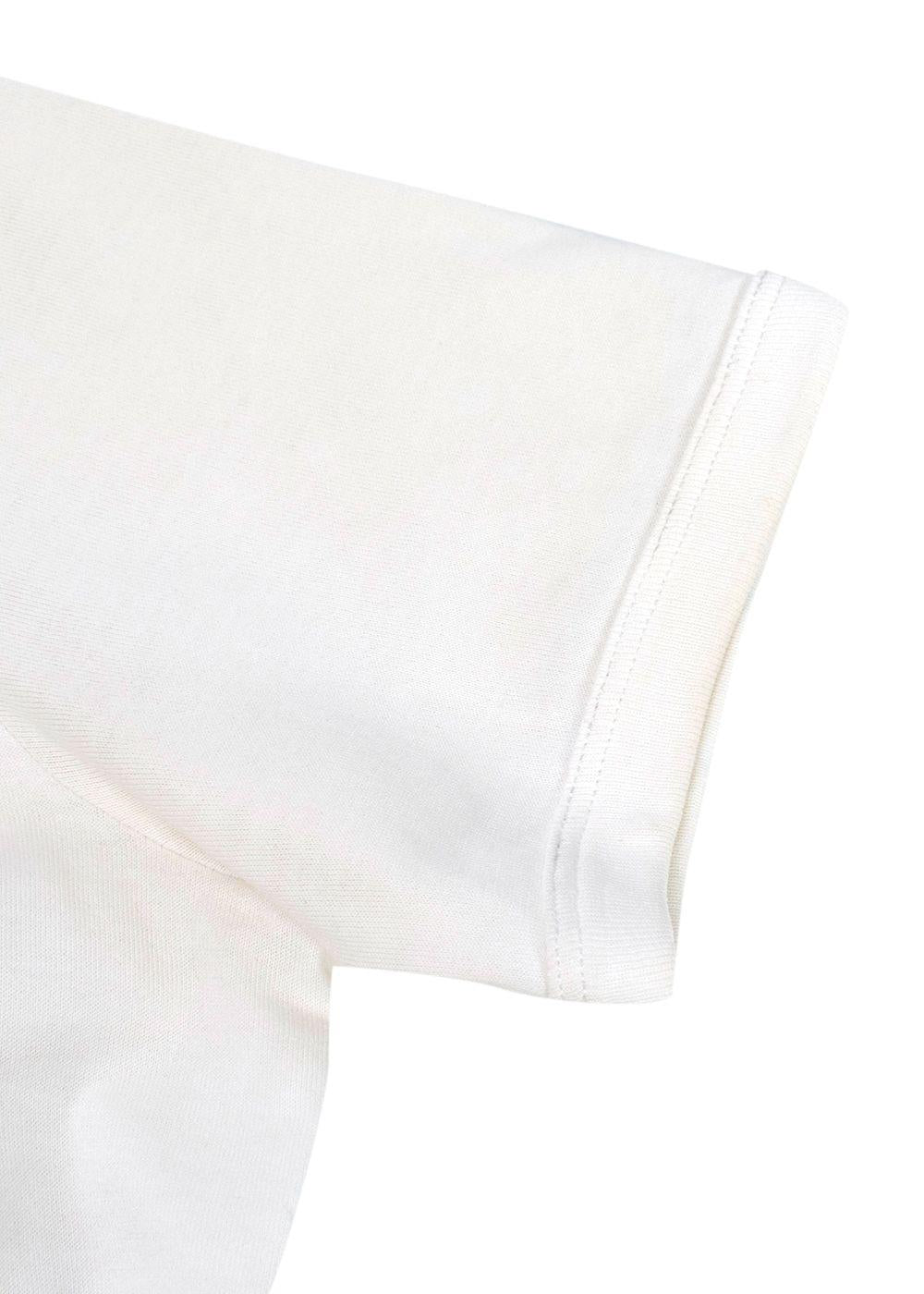 Dolce & Gabbana Ivory "Millennials" Logo T-Shirt