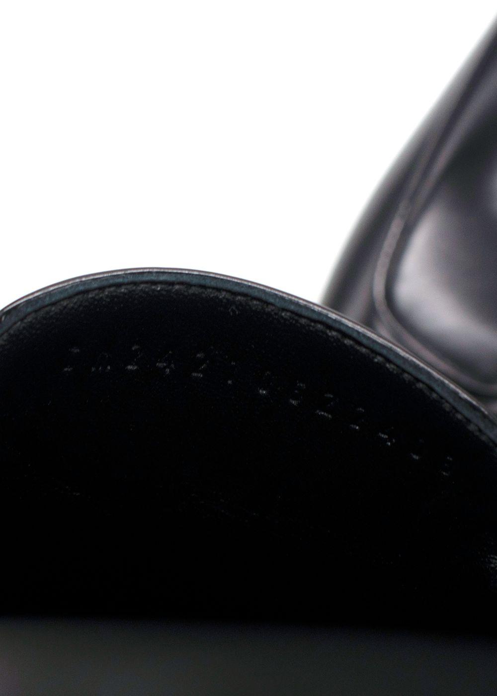 Hermes Noir Oz Mule