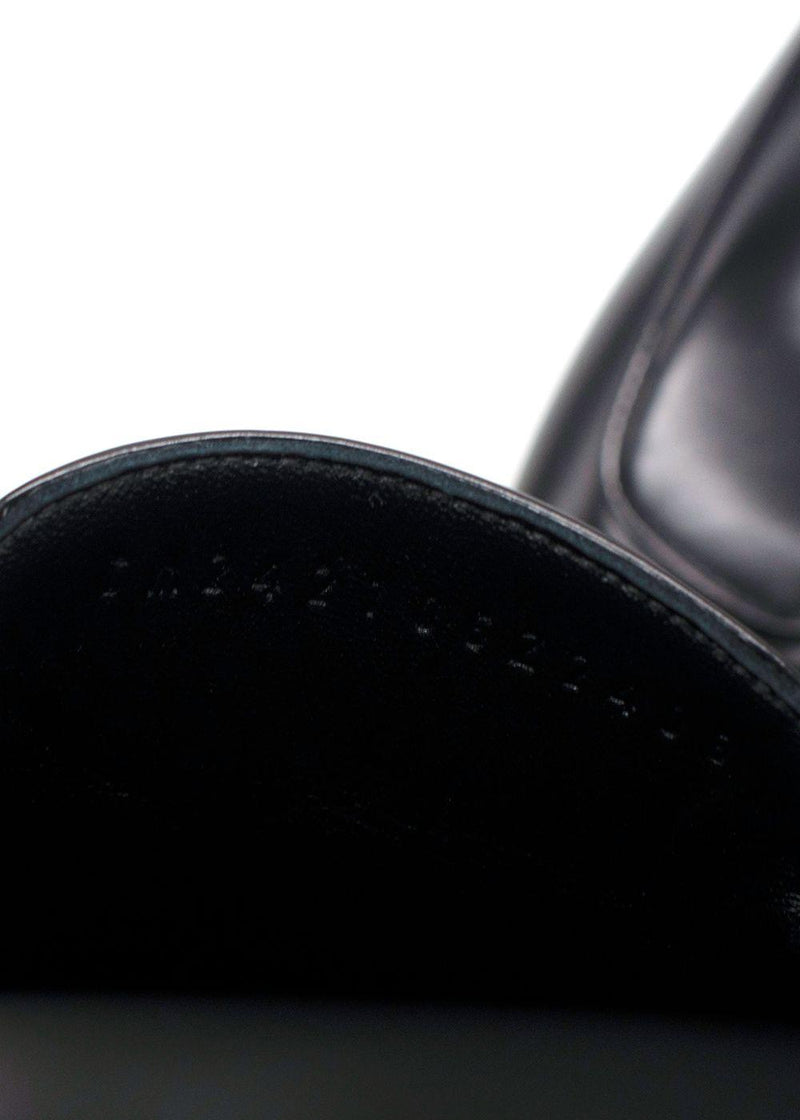 Hermes Noir Oz Mule