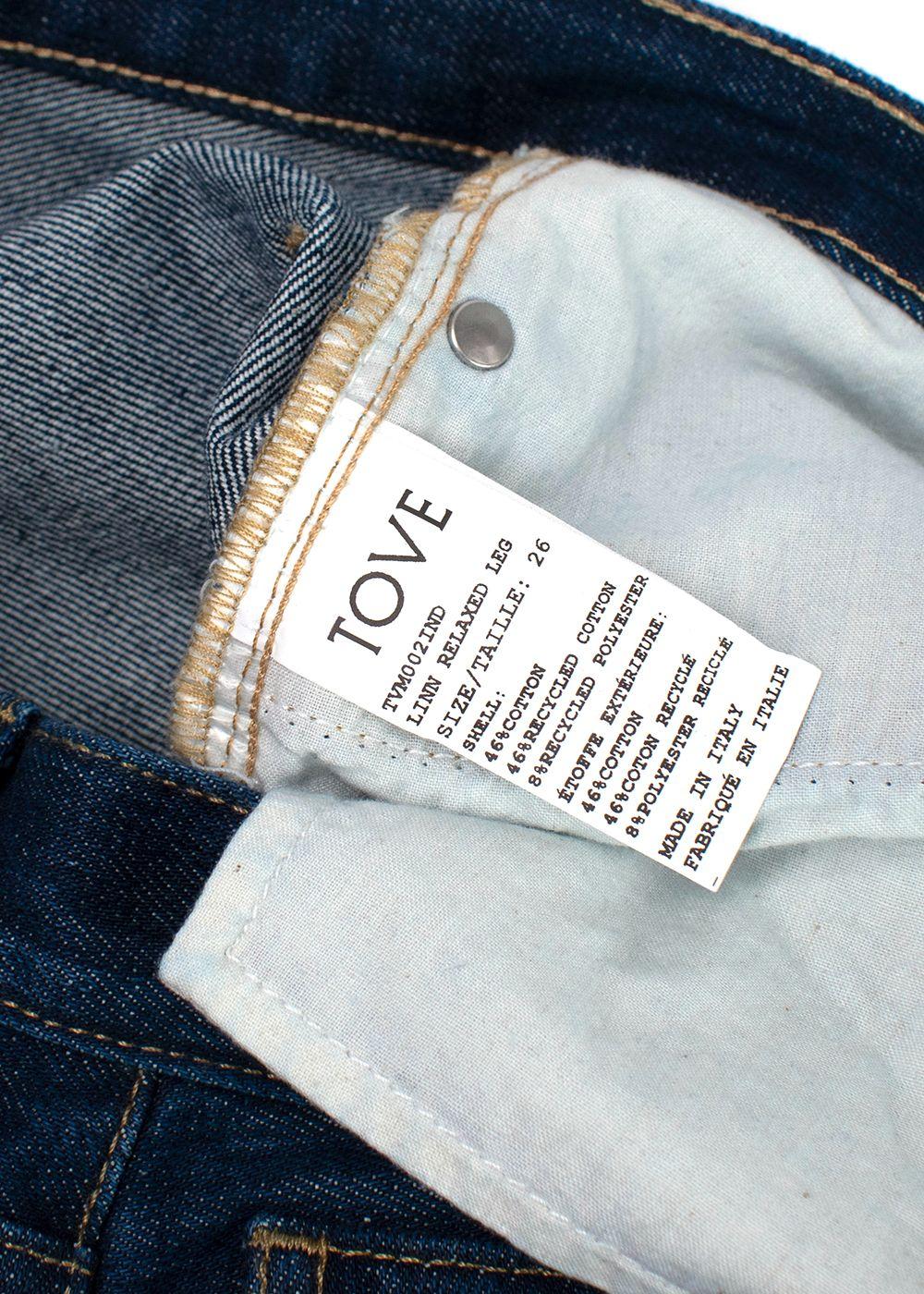 Tove Indigo Denim Linn Relaxed Leg Jeans