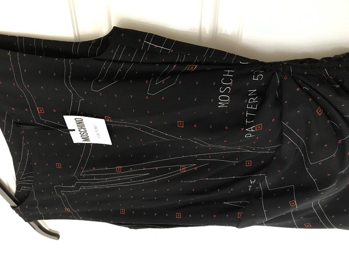 Moschino Couture Silk Mini Dress