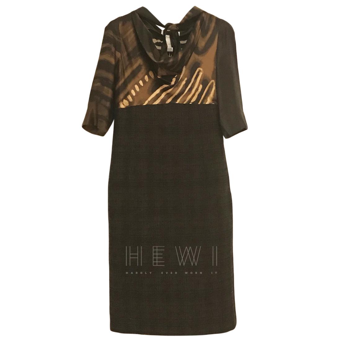 Max Mara Tweed & Silk Dress