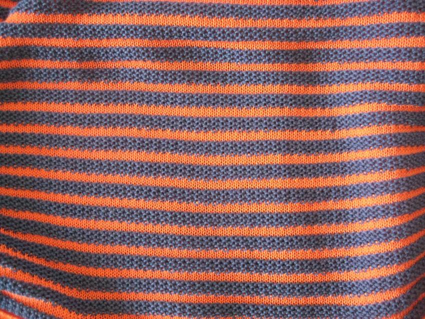 Peter Pilotto orange and blue knit dress