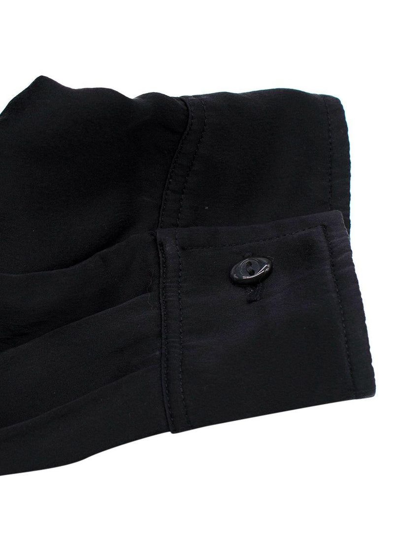 Momoni Black 'Arles' Silk Shirt