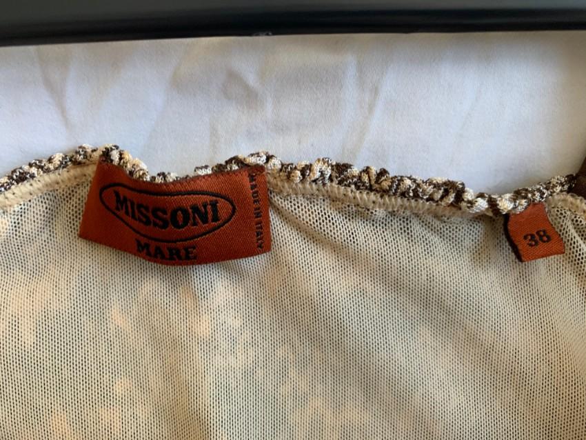 Missoni Beige Knit Top