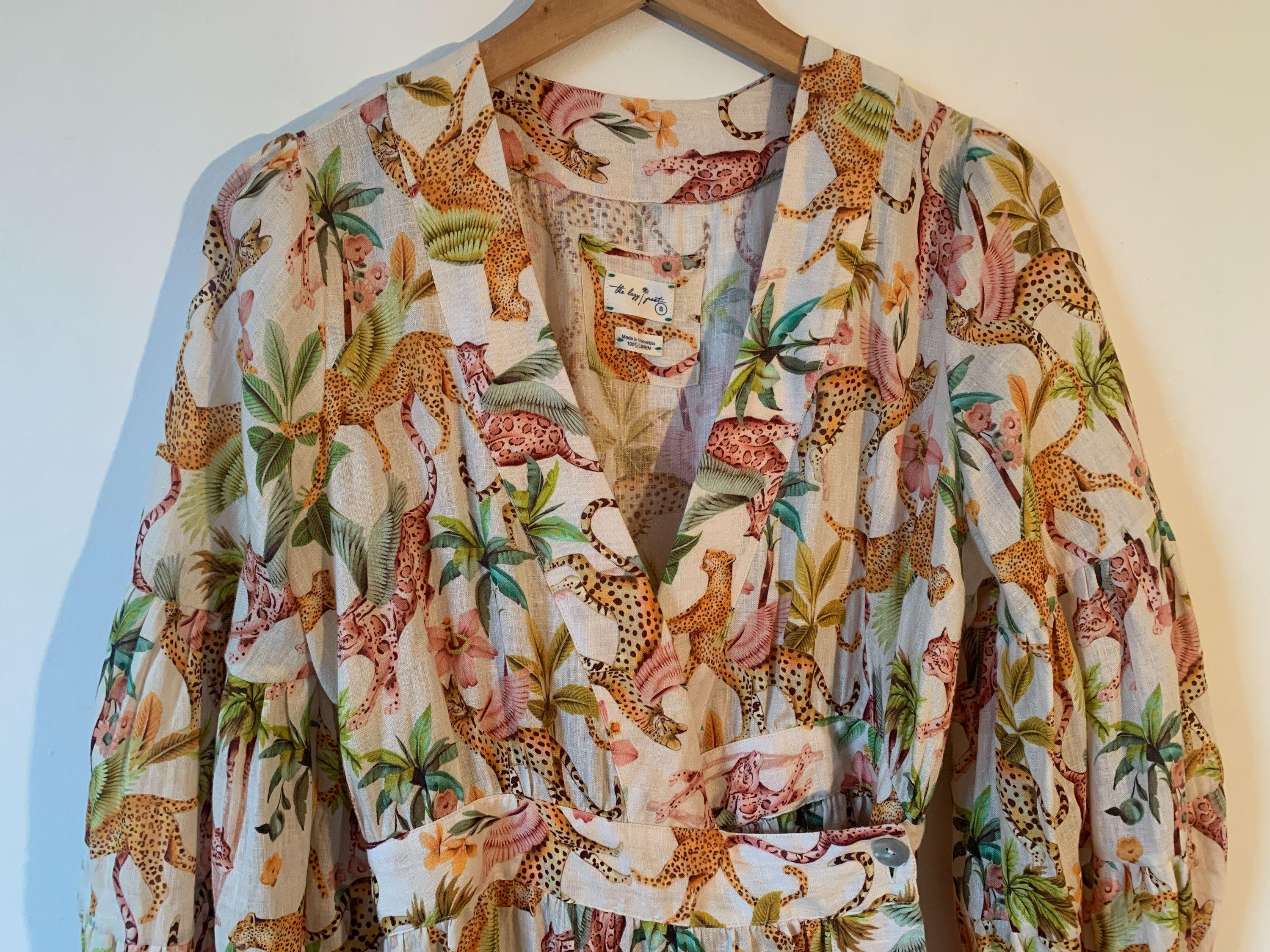 The Lazy Poet Printed Cotton Dress