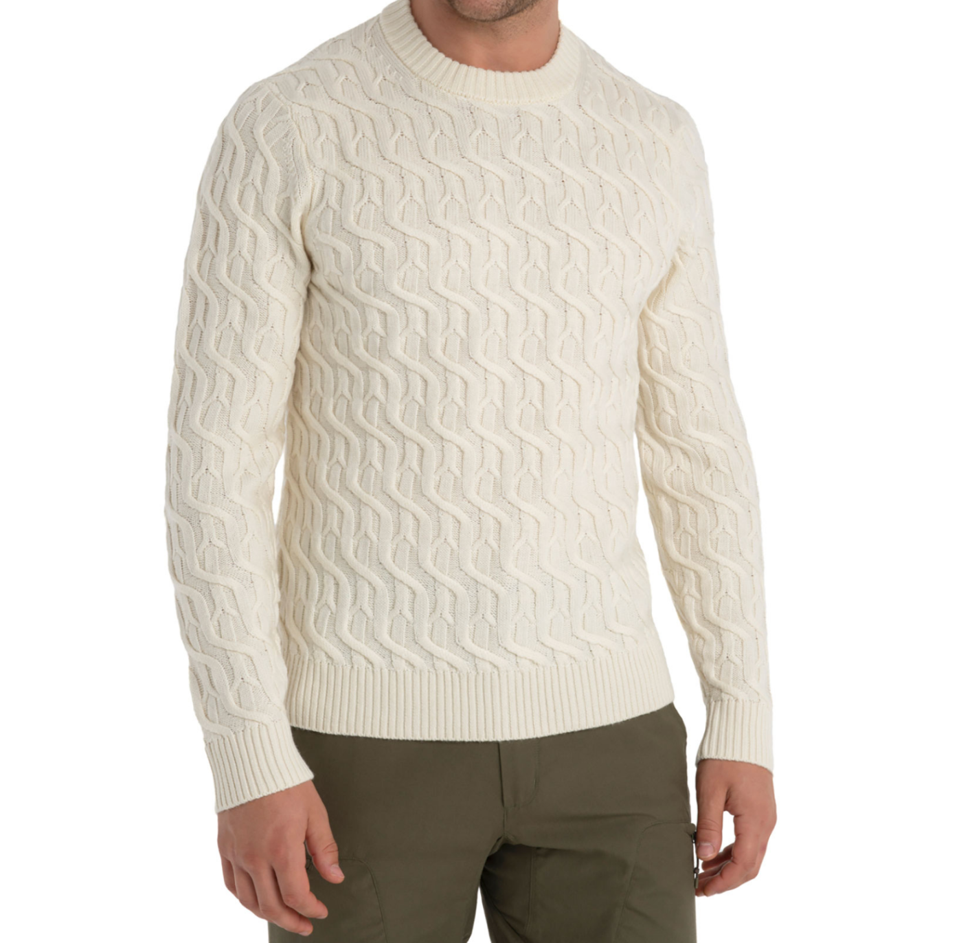 Icebreaker Cable Knit Crewe Sweater