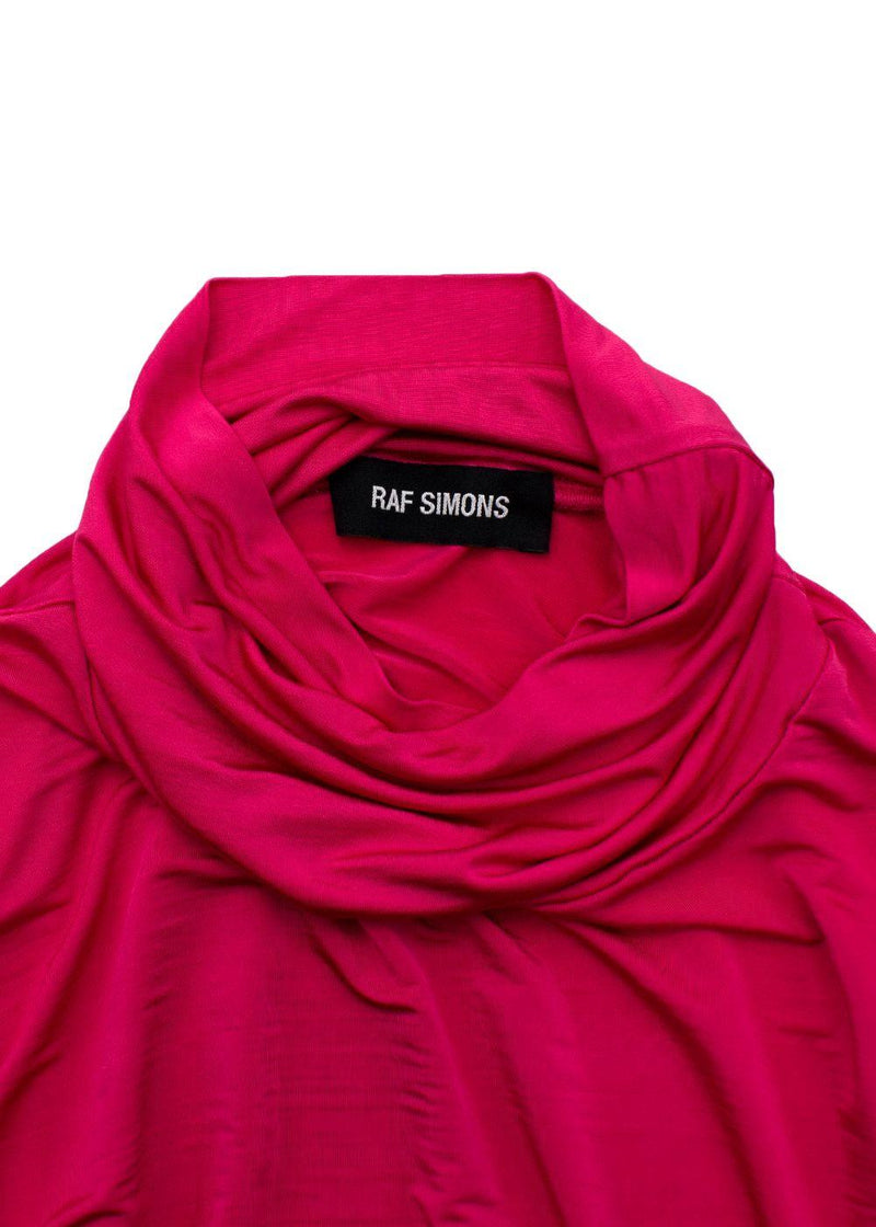 Pink Polo Neck Top