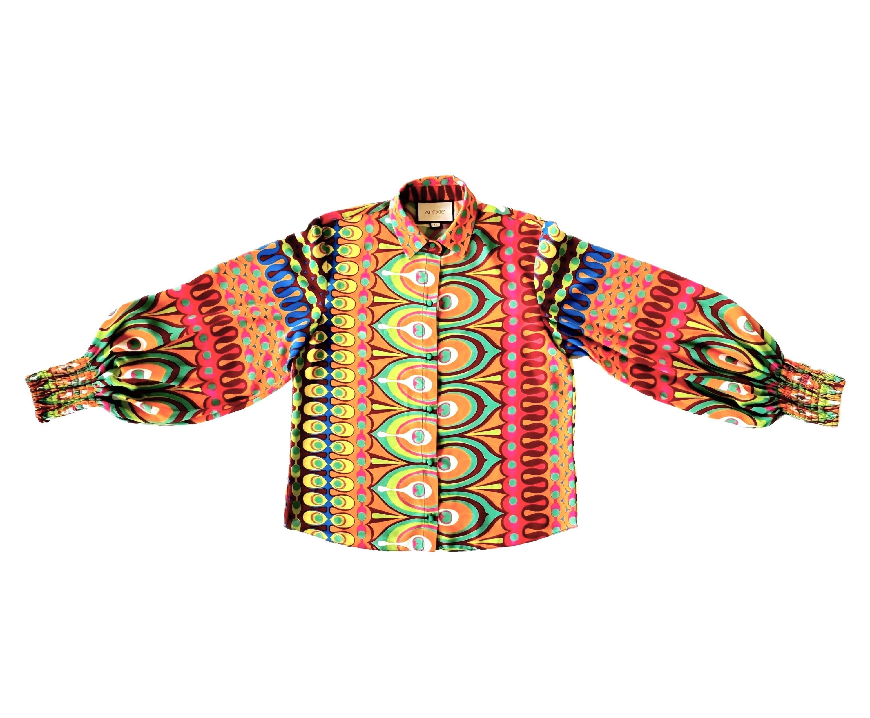 Alexis Printed Blouse