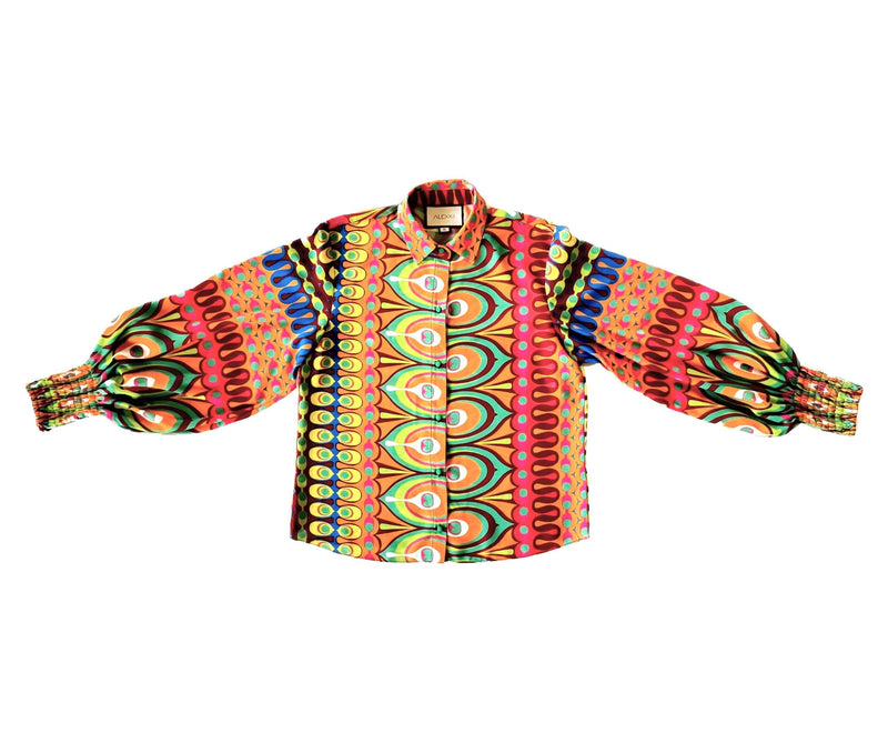 Alexis Printed Blouse