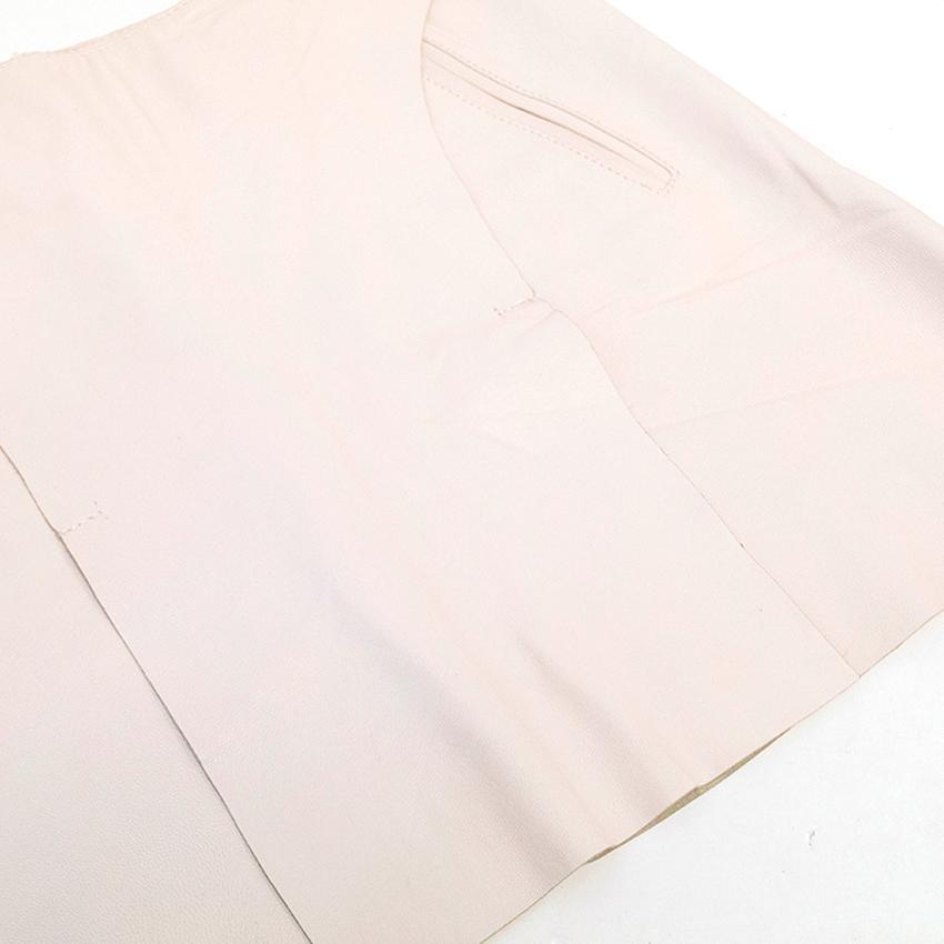 Emporio Armani nude skirt