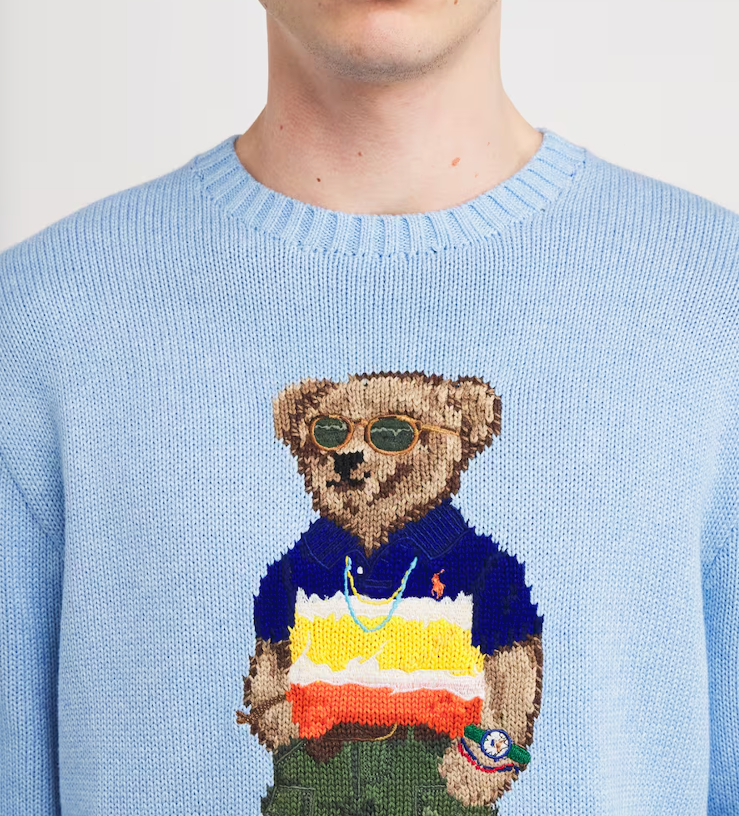 Polo Ralph Lauren Cotton Polo Bear Sweater