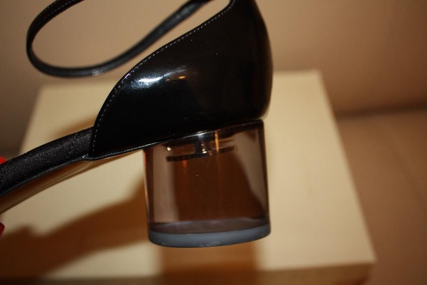 Stella McCartney Frenzy Glass-Heel Sandals