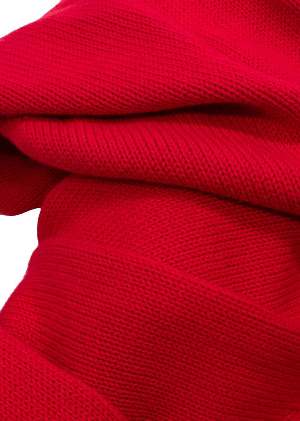 High Sport Red Parker Knit Hoodie