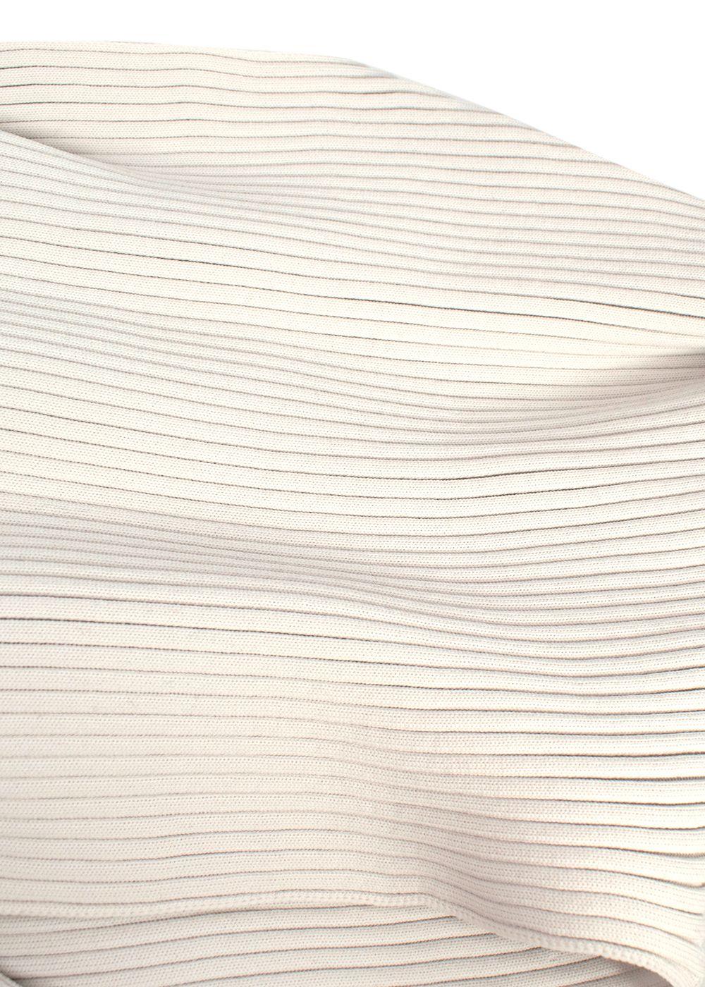 Issey Miyake Technical Jersey Pleated Colour-block Top