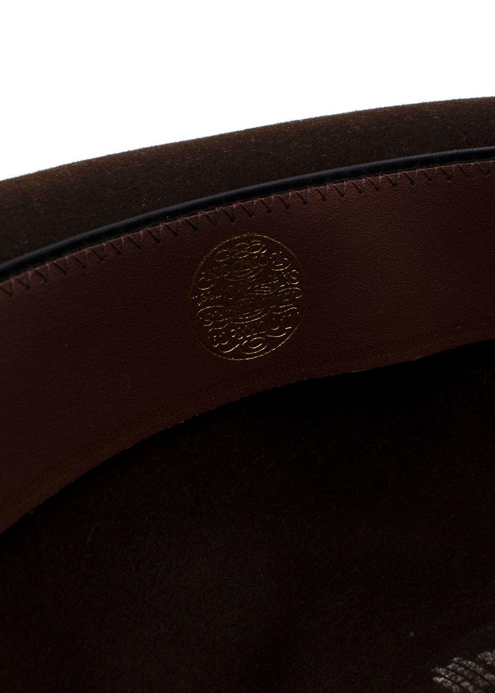 Lock & Co Brown Trilby Hat