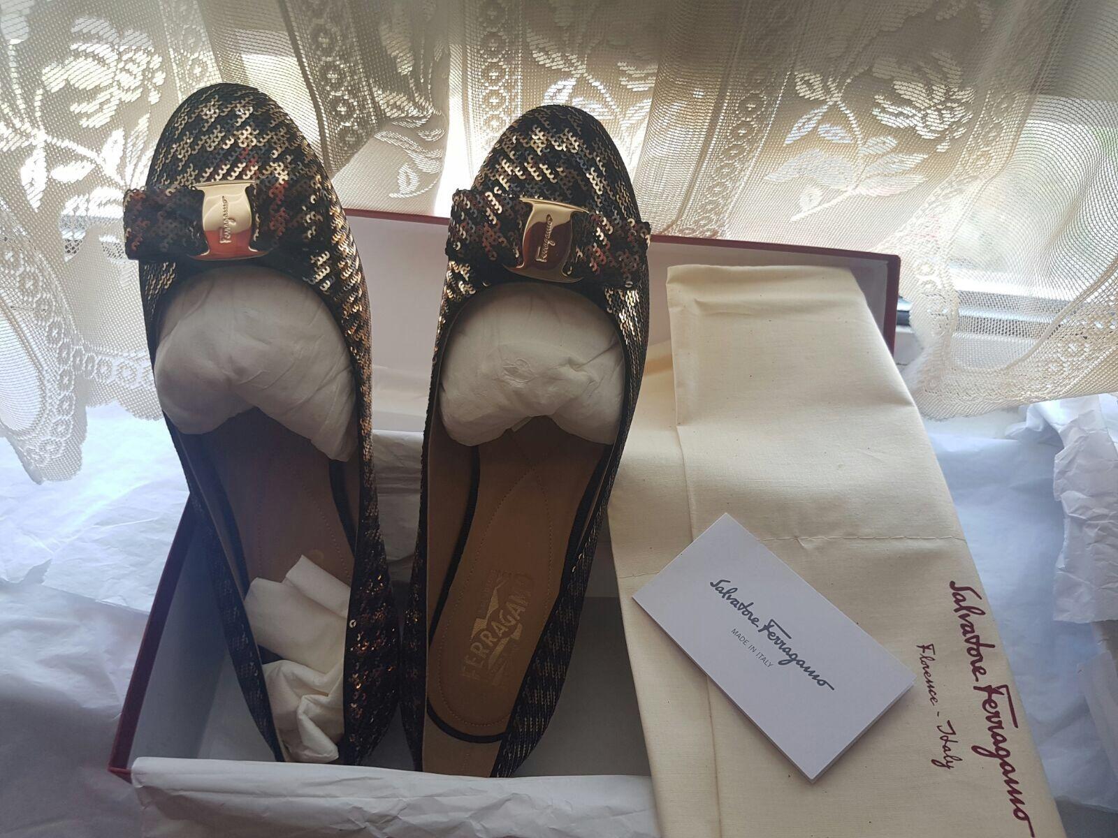 Salvatore Ferragamo Varina Cool sequin pumps