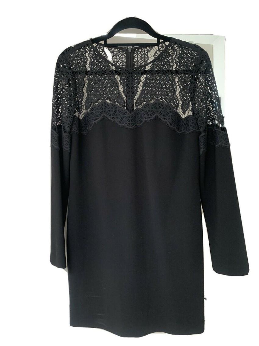DVF black lace Dahlia Dess