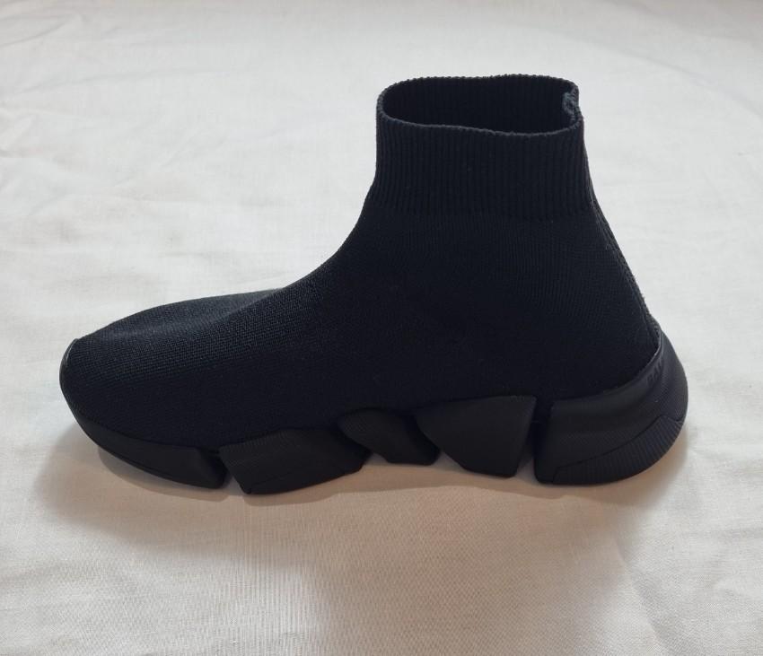 Balenciaga Black Speed 2.0 Knit Sock Sneakers