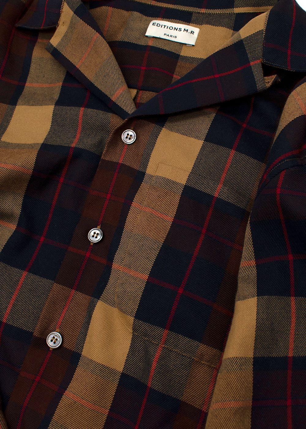 Editions M.R Checked Long Sleeve Shirt