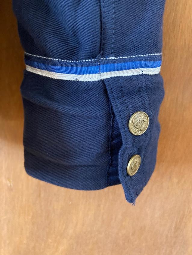 Polo Ralph Lauren Navy Embroidered Jersey Jacket