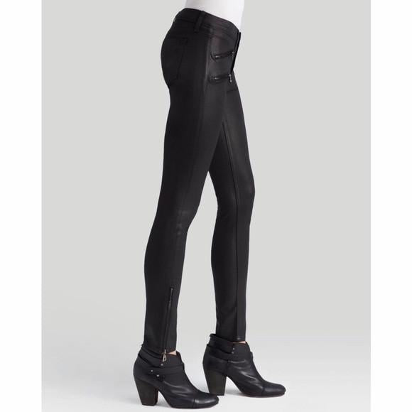 Rag & Bone Skinny Moto jeans