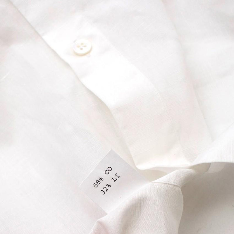 12/05 White cotton Oversized Shirt