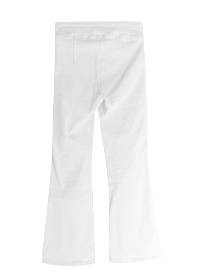 Frame White The Jetset Flare Jeans