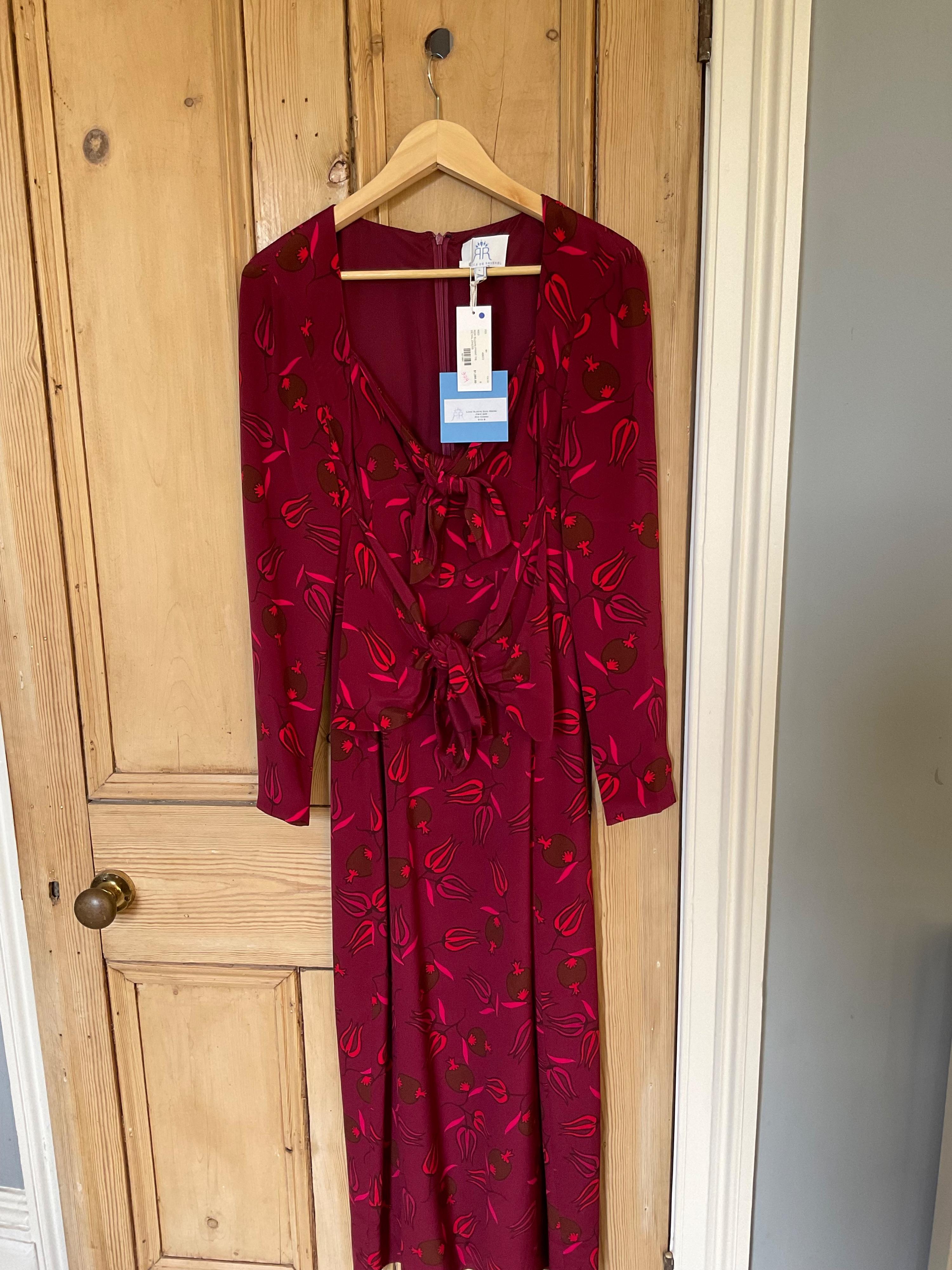 Red Long Sleeve Zaza Dress