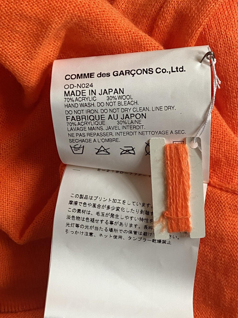Comme Des Garcons Jingle Flowers Jumper