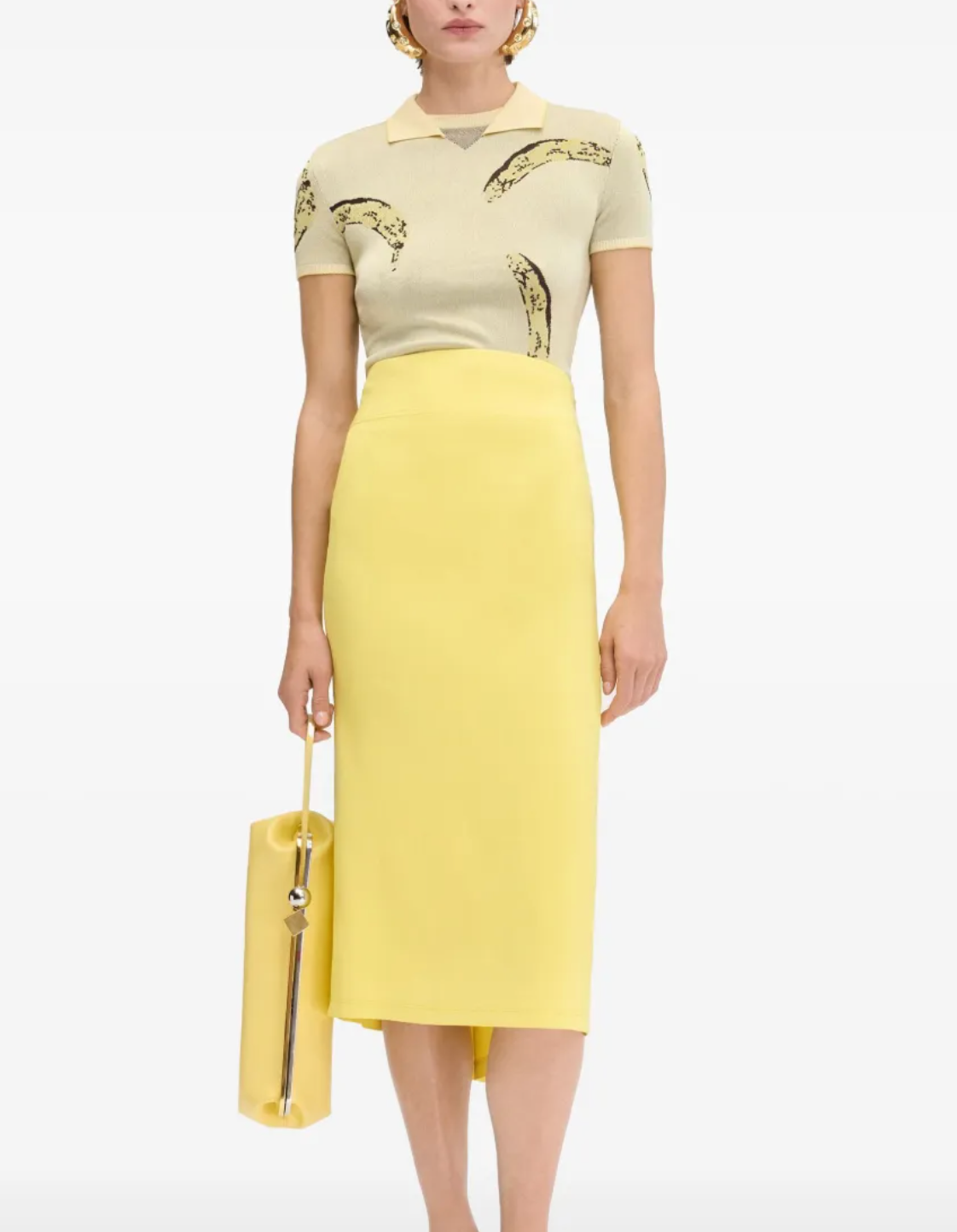 Jacquemus Intarsia-knit T-shirt