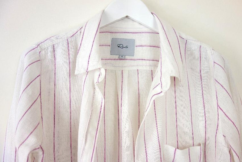Rails Charli Skinny-Striped Shirt