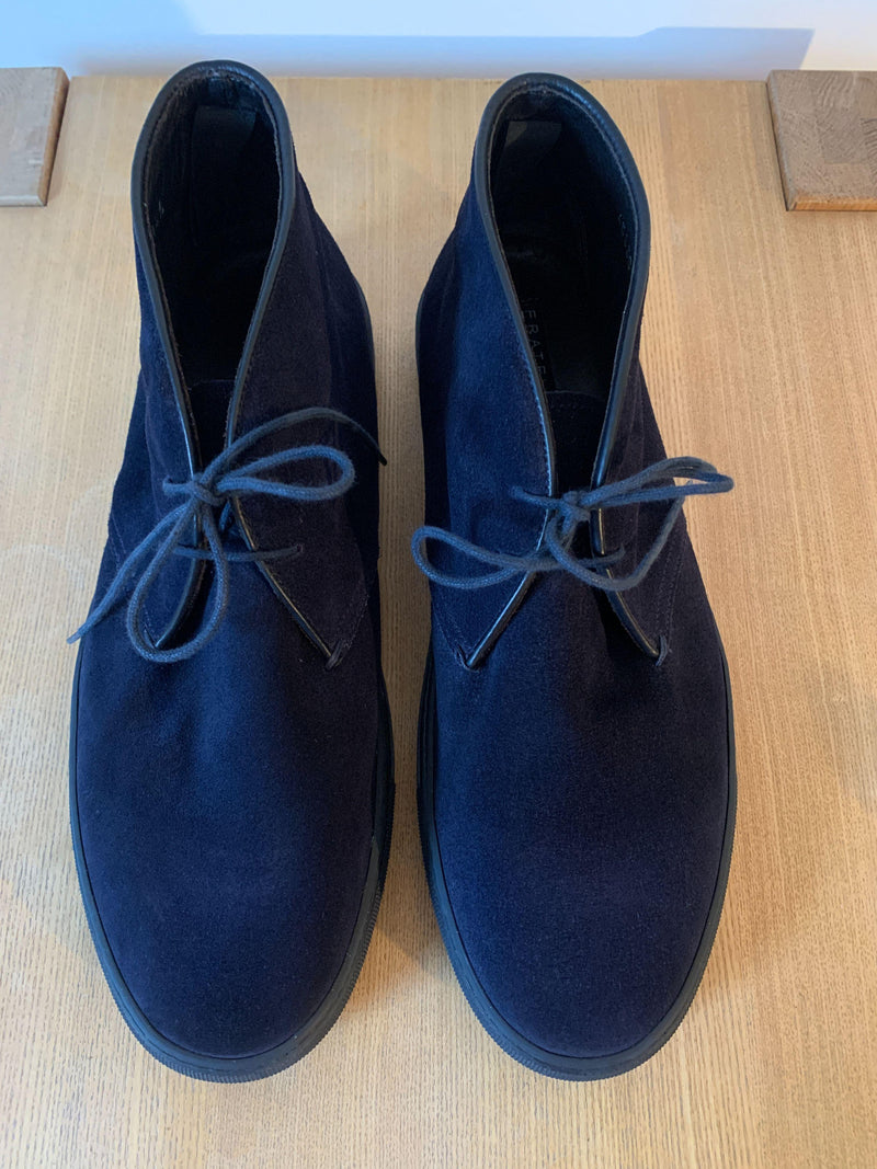 Fratelli Rossetti Navy Suede Desert Boots