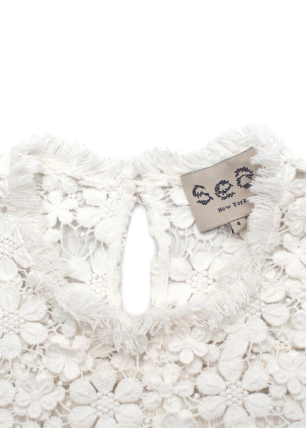 Sea New York Lace White Top