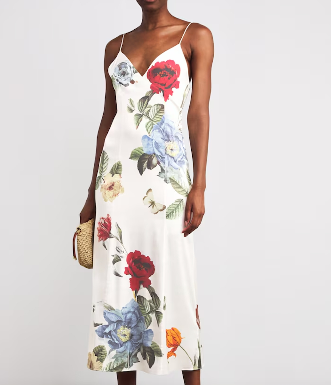 Alice+Olivia Stretch Julietta Midi Dress