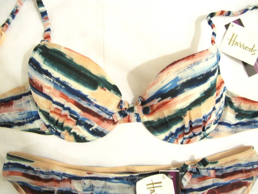 Princess Tam Tam Coco Print Bra and Knickers Set - 32C/70C Small