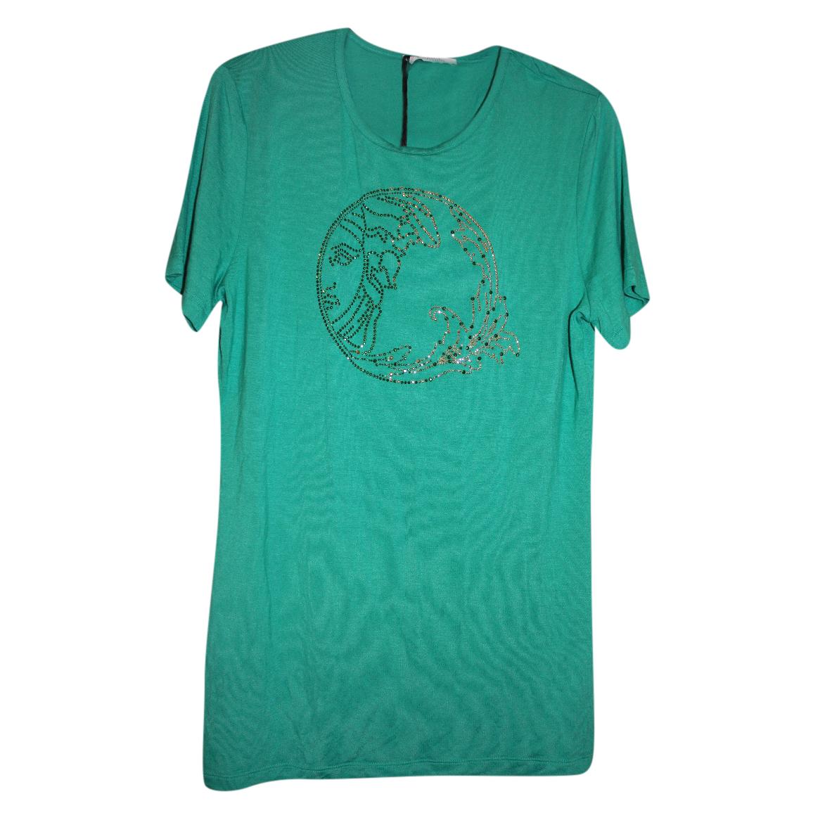 Versace Collection Studded Medusa Top