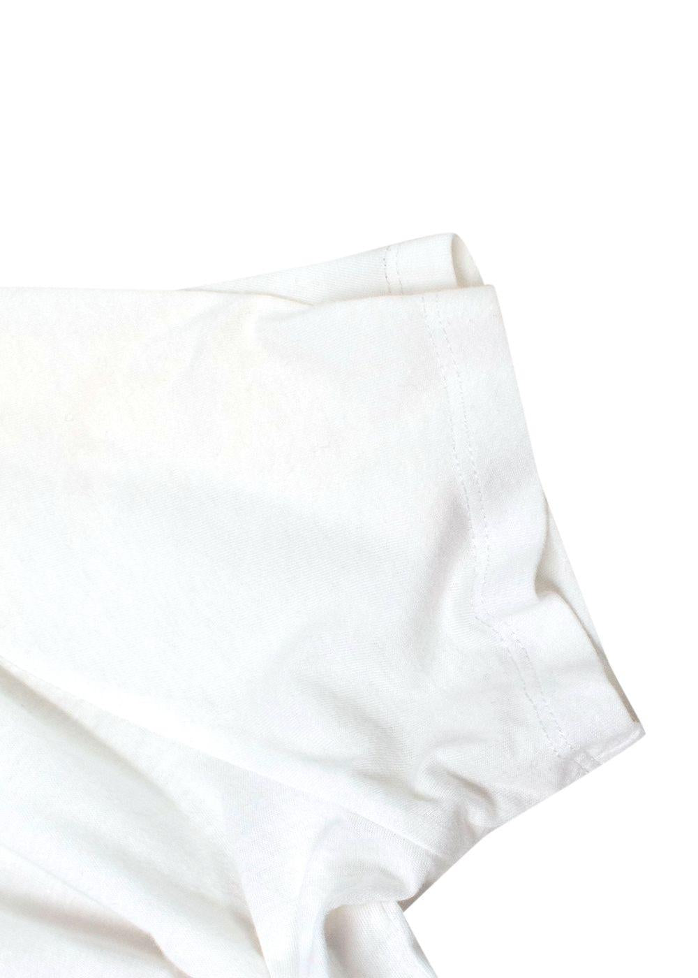 Burberry White London Print T-shirt