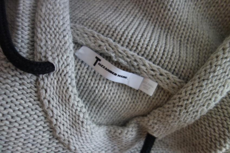 T by Alexander Wang Grey Knit Jumper