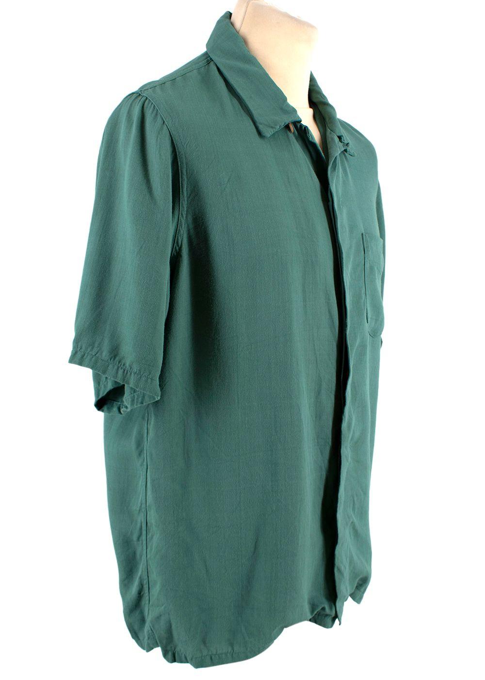 Peerless Dragon Back Printed Short Sleeved Shirt
