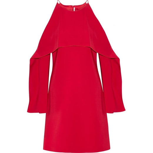 Rosetta Getta Red Stretch Cady Mini Dress