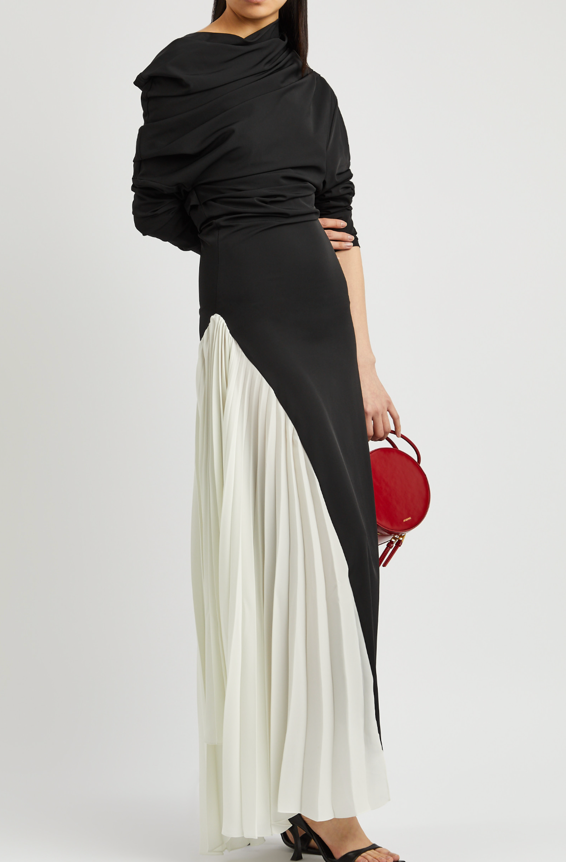 Awake Mode Asymmetric Stretch-Jersey Maxi Dress