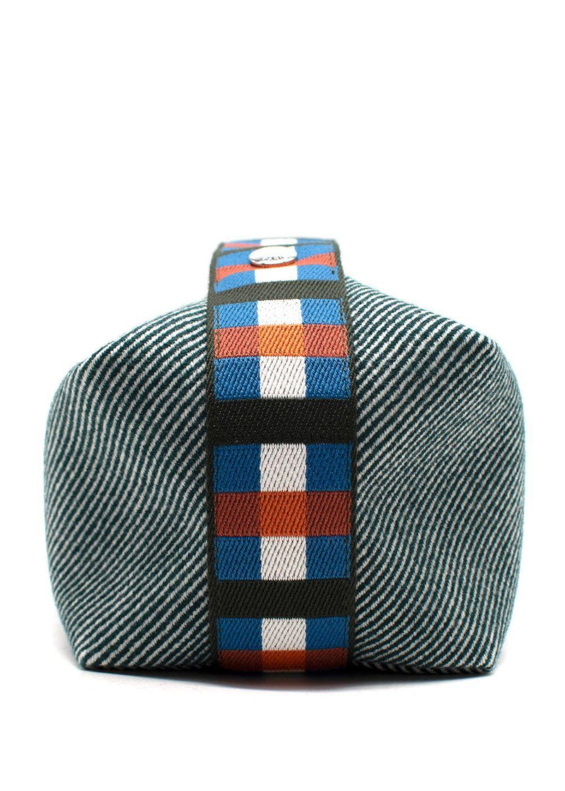 Hermes Green Stripe Bride-a-Brac au Carre Case