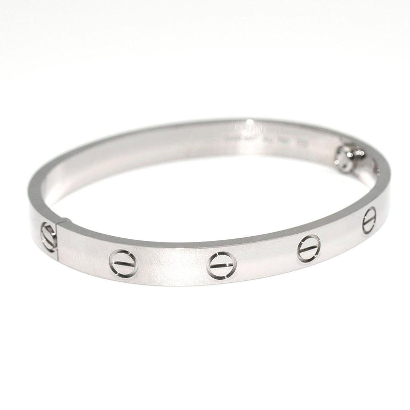 Cartier LOVE Classic White Gold Bracelet 16 (with Box