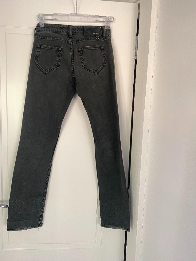 Prada Grey Tapered Leg Jeans