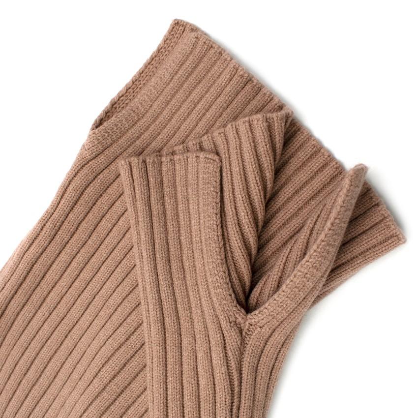 O'ahu Pink Ribbed Knit Tank Dress