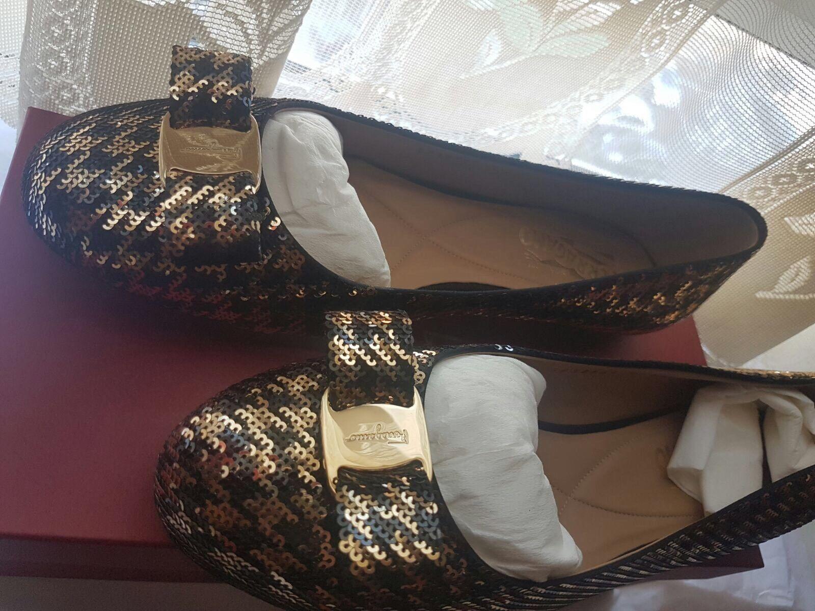 Salvatore Ferragamo Varina Cool sequin pumps