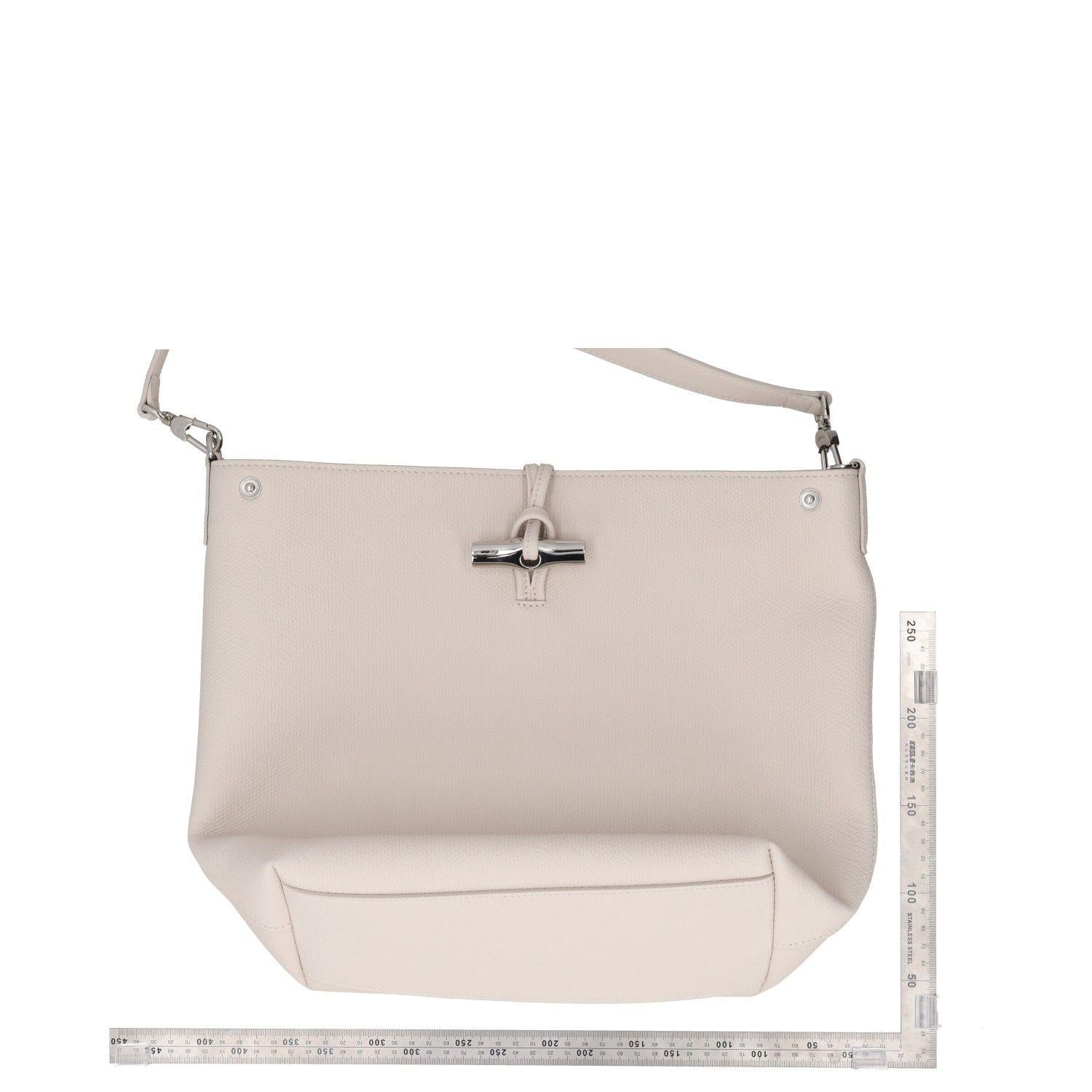 Longchamp Le Roseau Leather Shoulder Bag